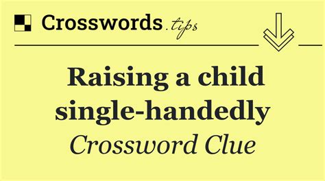 single-handedly crossword clue